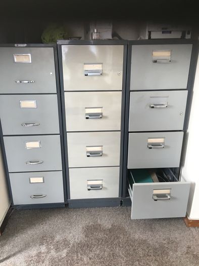 office furniture and safes etc