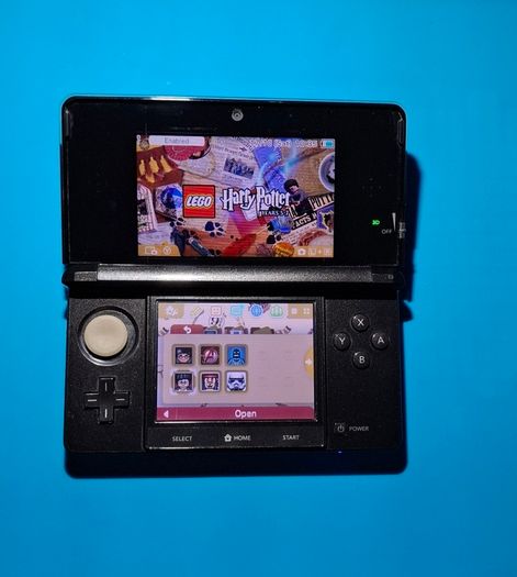 3DS Cosmic Black (Modded)