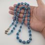 Vintage Venetian Style Evil Eye Glass Beaded Necklace Image 7