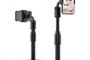 Universal Desktop Phone Holder Stand - Adjustable &amp; Rotating Mobile Phone Mount for Video Recording Live Streaming and Conferencing - 08443