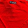 Vintage Reebok Red/Orange Fleece Quarter Zip Pullover Jacket Y2K Size L-XL Image 7