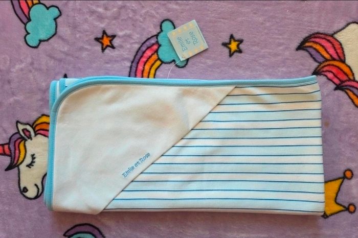 One Size, NEW Emile Et Rose Baby Boy Blanket