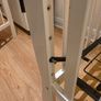 sleigh-style  baby crib and changing table Image 6