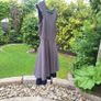 Grey Lined Dress - Size 10 Image 2