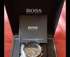 Rose gold hugo boss watch