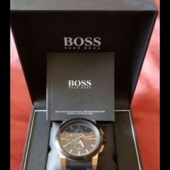 Rose gold hugo boss watch