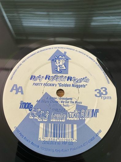 Party Rockin's Golden Nuggets - 12" Vinyl E.P. - 1992 Party Rockin' Records