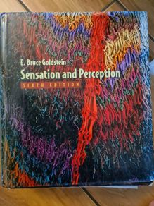 Sensation and Perception Book for Sale