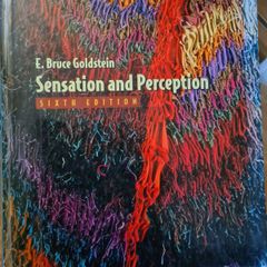 Sensation and Perception Book for Sale
