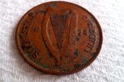 1928 Irish Penny.