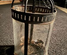 REDUCED Antique and rare fishing vessel lanterns x 2