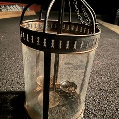 REDUCED Antique and rare fishing vessel lanterns x 2