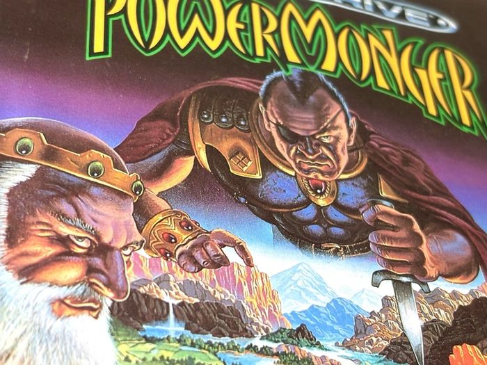 Power Monger for Sega Mega Drive - Boxed and Minty