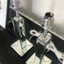 2 x Mirrored Lamp Stands Image 4