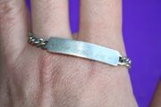 Vintage Solid 925  Sterling Silver Bracelet 9,9g