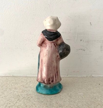 Vintage Ceramic Breton Woman 1970s