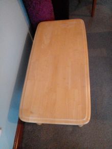 Coffee table - Width 41 inches. Depth 20 inches. Height  15 inches