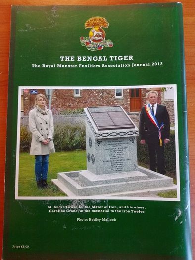 Royal Munster Fusiliers Journal WW1/Military/War 2012