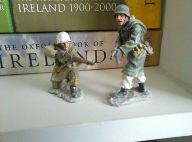 Two German WW2 soldiers