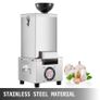 200W 25KG/H Garlic Peeling Machine Electric Peeler Stainless Steel Grain Separator Restaurant Barbecue Commercial Home Use Image 2