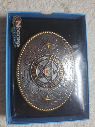 Nacona Texas Belt Buckle.