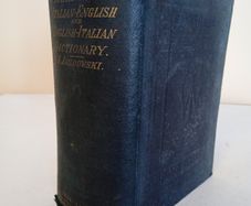 Meadows' Italian and English Dictionary: In Two Parts: I. Italian-English; II. English-Italian by J. Jazdowski (HQ677)
