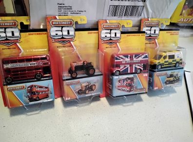 Models matchbox cars 60th anniversary