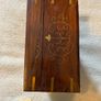 Jewellery Box Inlaid With Brass And Lockable Image 3
