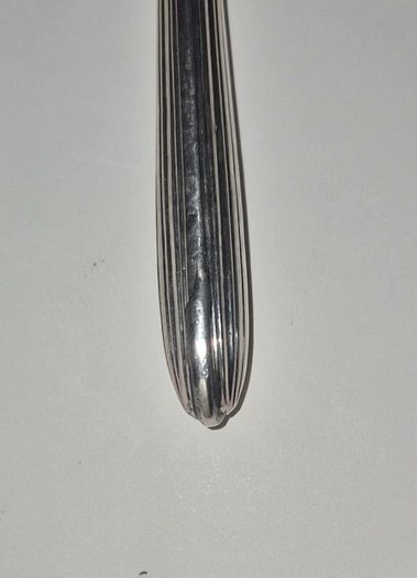 Robert Trickett, C.1775. Sterling Silver George III. 5 knives, 1775, 20cm, 240g