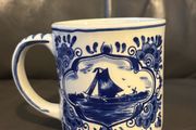 Vintage Delftware Elesva Holland Mug