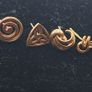 9ct gold earrings Image 9