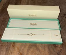 9 Carat Fields bracelet half glitter circle