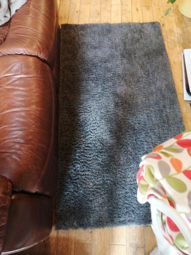 Grey rug
