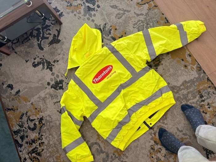 Brand New XL Waterproof Reflective Jacket