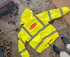 Brand New XL Waterproof Reflective Jacket