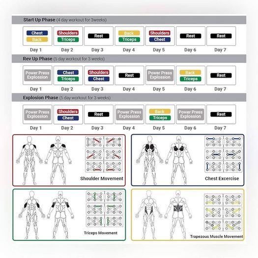 FREE EXPRESS SHIPPING Push Up Board, 12 in 1 Multifunctional Portable Press Up Board, Pushup Stand, Muscle Board Rack Strength Training Fitness Equipment Push Up Rack for Home Gym Exercise Body Building Workout