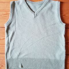 Age 2-3 Green Sleeveless Jumper