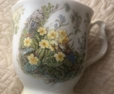 royal doulton spring and autumn beakers 1983