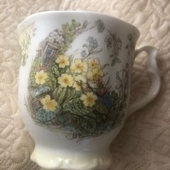 royal doulton spring and autumn beakers 1983