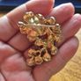 Vintage Flower Brooch Image 2