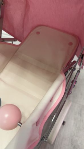 Bebelux 'paris Big' Pink Spanish Dolls Pushchair