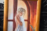"Tenderness" by Renate Holzner Large Framed print