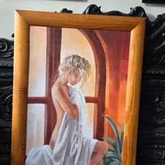 "Tenderness" by Renate Holzner Large Framed print