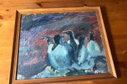 painting oil on board