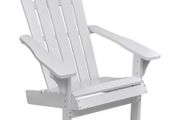 Garden Chair Wood White