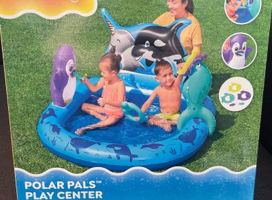 Bestway Polar Pals Water Play Centre 134 x 131 x 73 cm