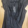 Tsega new 100% cotton black wrap dress (free post) Image 2