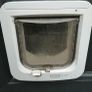 pvc door with electronic cat flap. Image 5