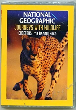 National Geographic Journeys with Wildlife Cheetahs: the Deadly Race DVD BRAND NEW & SEALED