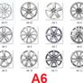 Audi A4, A5, A6, A7, A8, R8, TT Alloy Wheel Star Centre Cap - Delivery Image 6